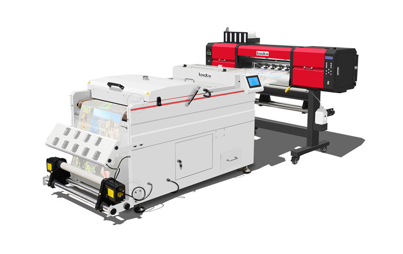 Impressora Dtf colorida fluorescente de 60 cm e 24 polegadas com agitador de pó automático Machine-01 (7)