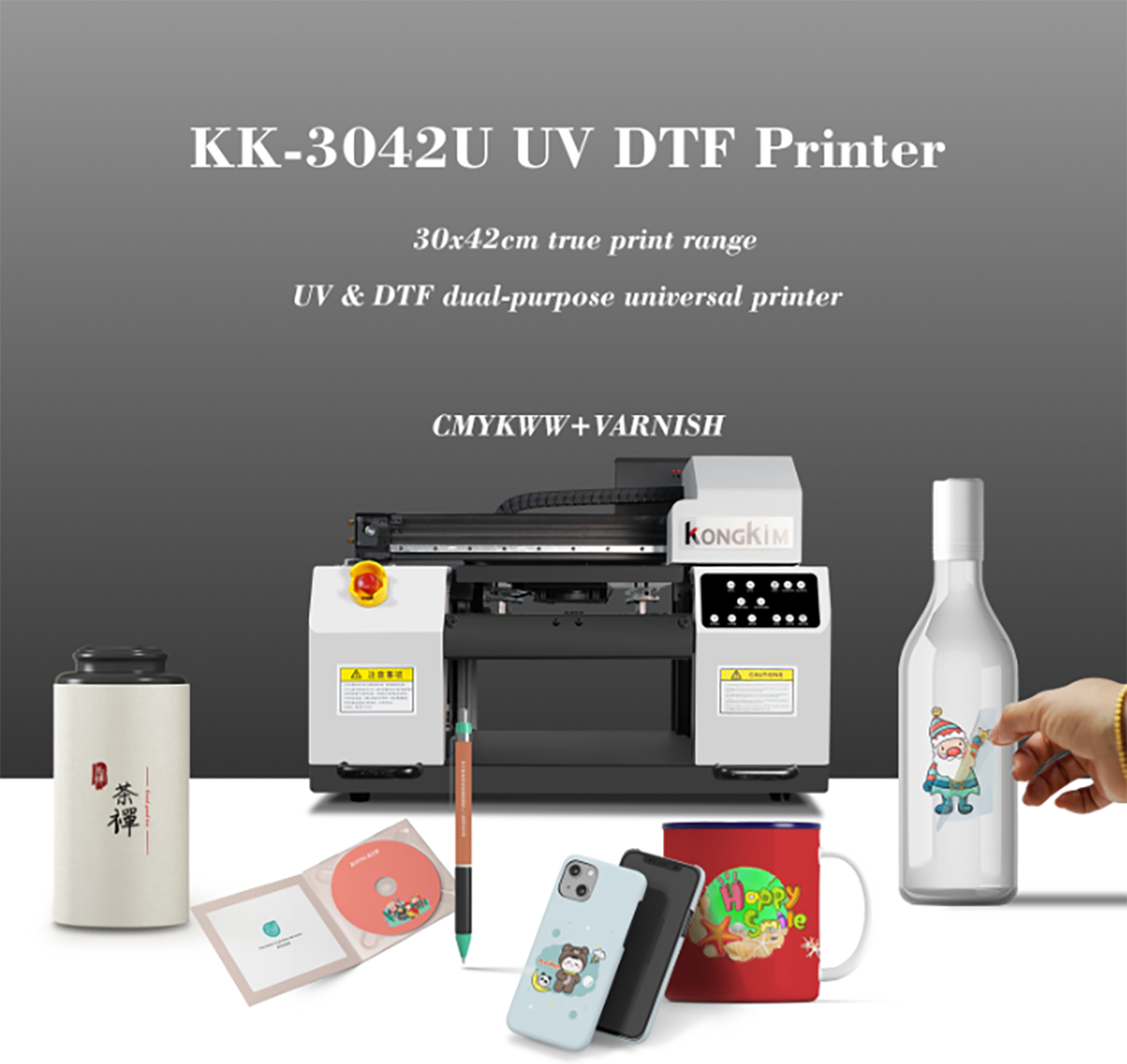 A3 UV DTF Film printeri