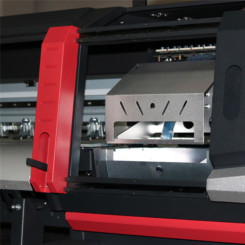 Impresora solvente Kongkim de alto rendimiento de 3,2 m con 4 cabezales de impresión Konica 512i-01 (2)