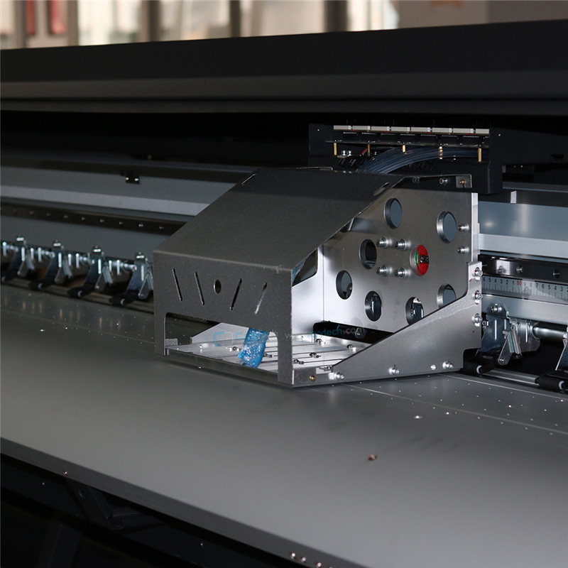 Vysoce výkonná solventní tiskárna Kongkim 3,2 m se 4 tiskovými hlavami Konica 512i-01 (3)