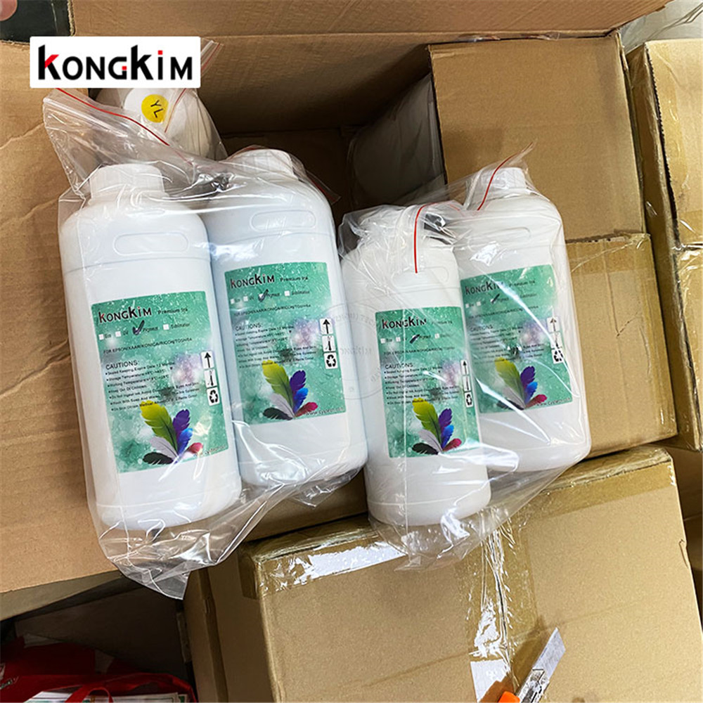 I-KONGKIM Textile Pigment Ink yoshicilelo lwet-shirts zemibala eyahlukeneyo yomqhaphu-01 (5)