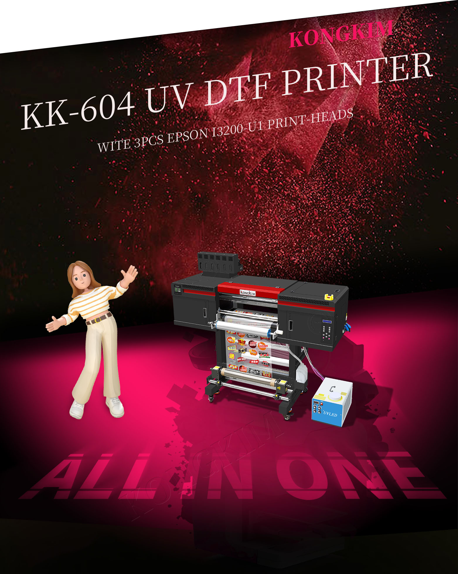 mga uv dtf printer