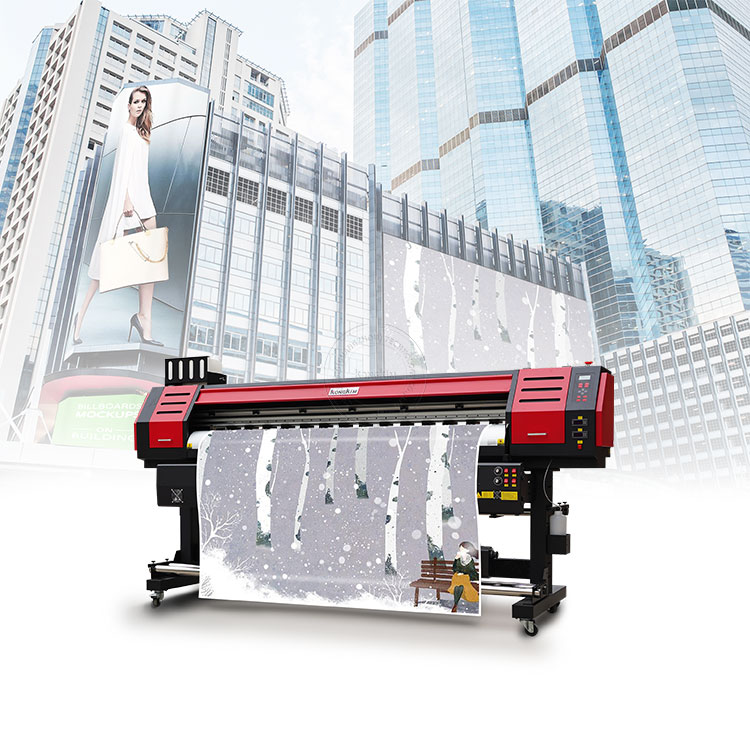 Kongkim eco solvent printer – see you soon in Dominican Republic