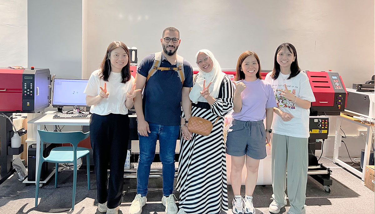 Luxurious RT1.8m Eco Solvent Printer gain recognition in Middle East market
