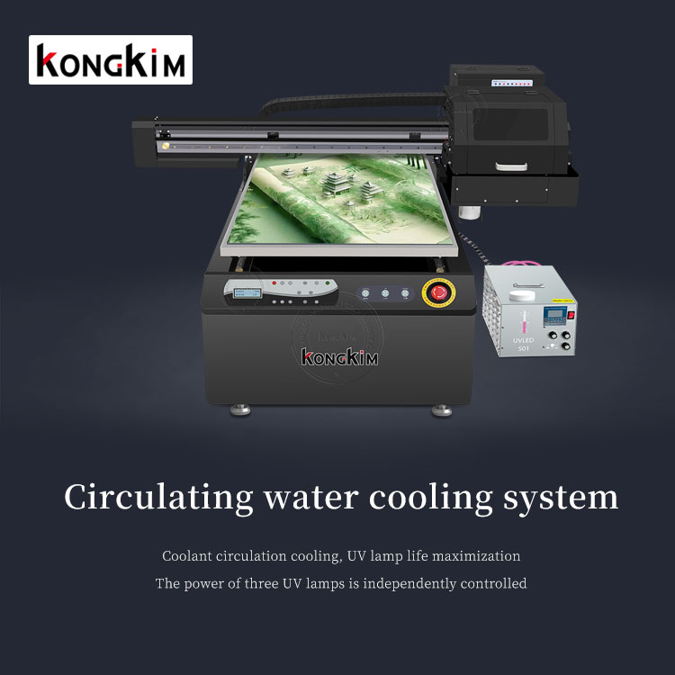 Kongkim A1 KK-6090 Flatbed UV Printer: Full-Platform Vacuum Suction for Perfectly Stable Printing