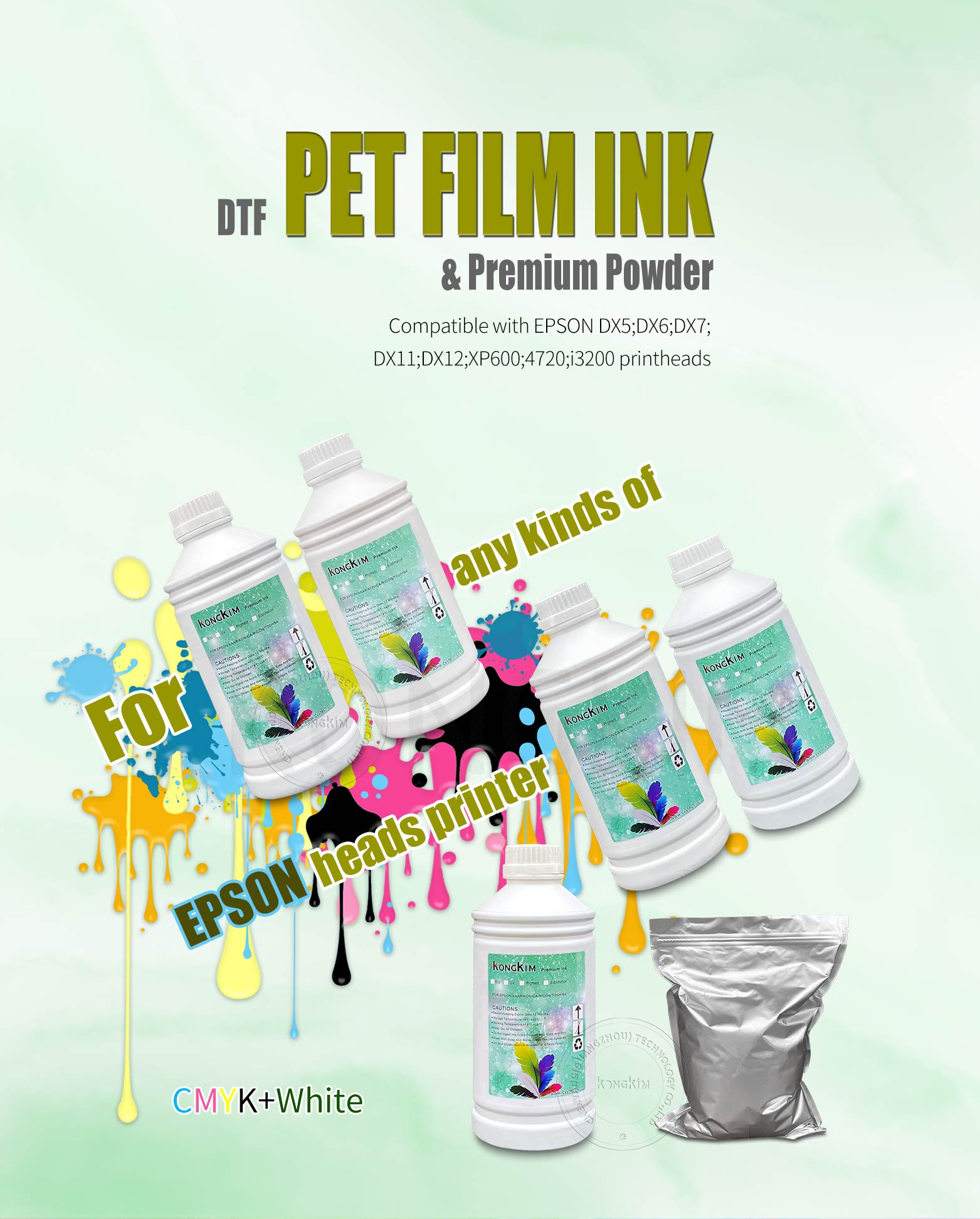 How to choose high quality DTF ink?