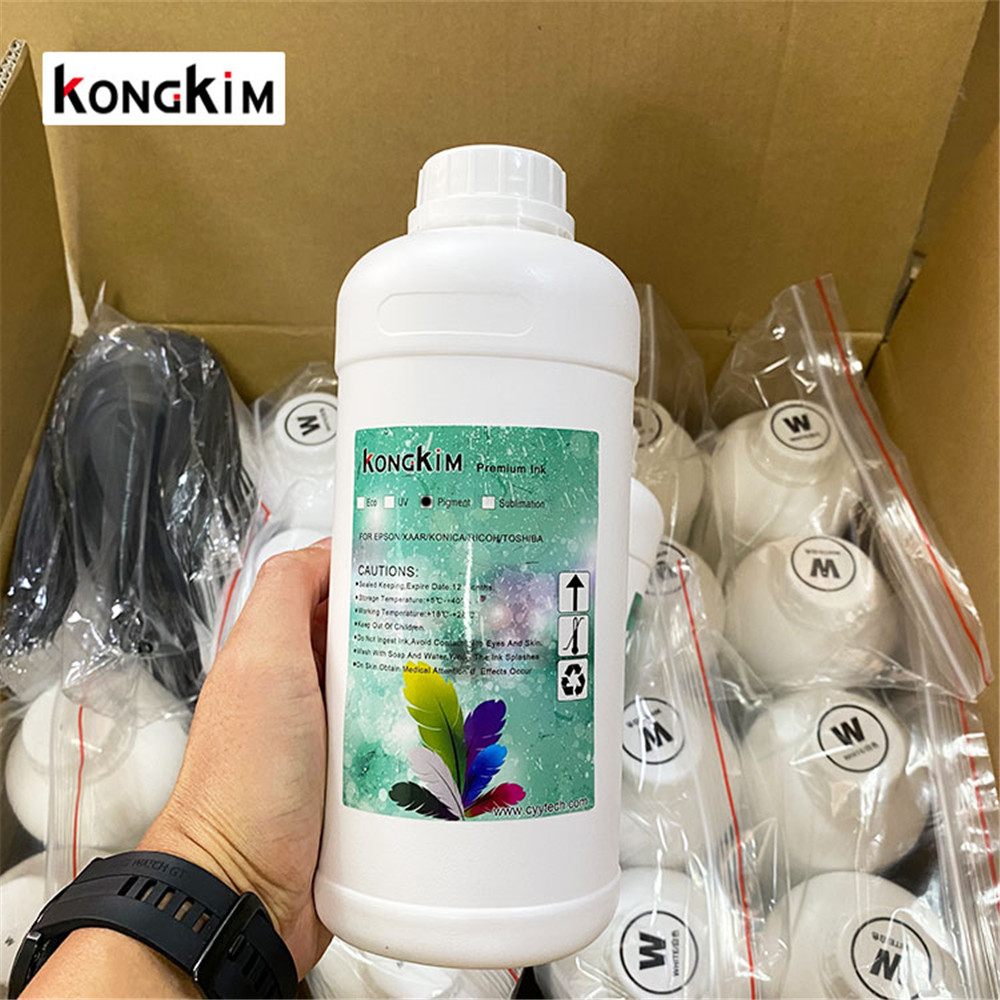 KONGKIM Textile Pigment Ink for various color cotton t-shirts printing-01 (4)