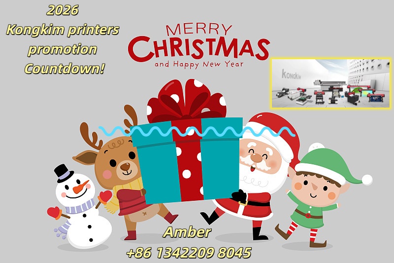 “Ho! Ho! Ho!” Santa’s Delivering Limited-Time Deals on Eco Solvent/DTF/UV/Sublimation Printers!”
